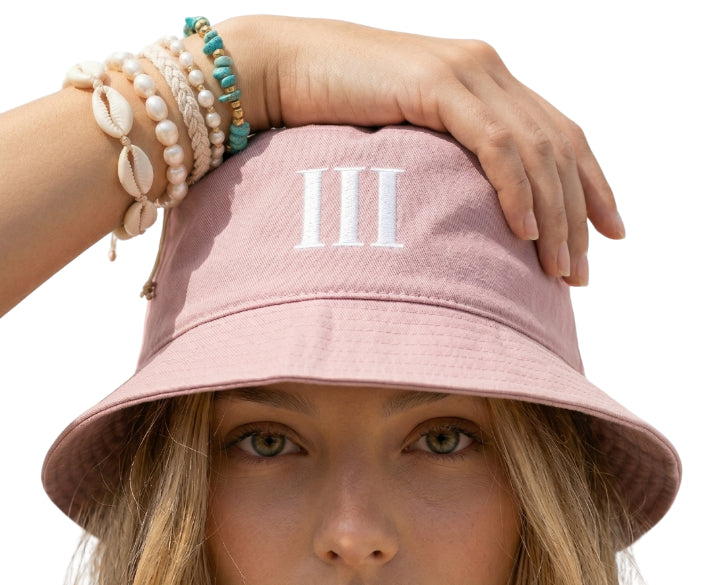 Nmberz The Bucket premium streetwear bucket hat with Roman numeral III