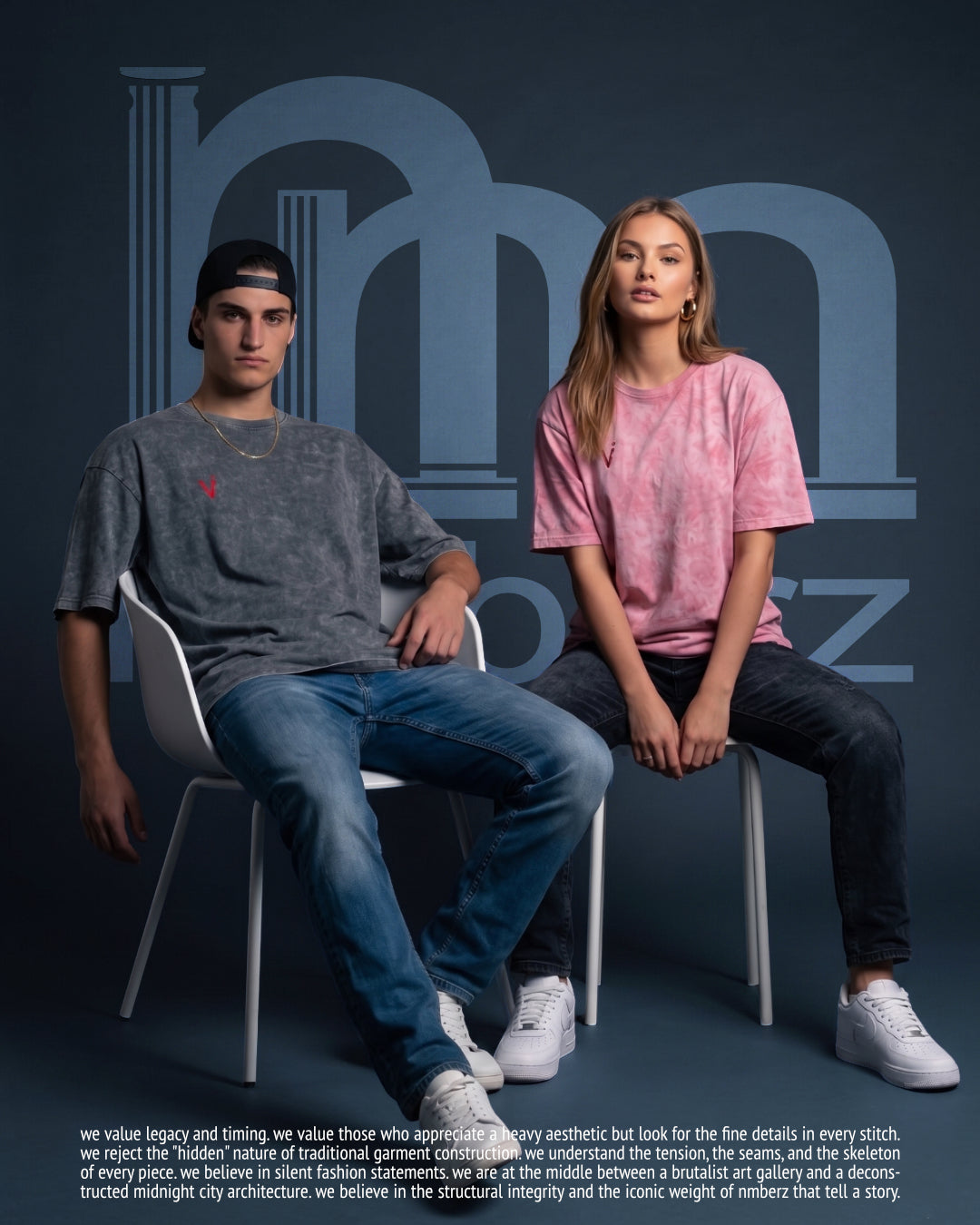 Nmberz The Summer Vibe premium washed streetwear t-shirt