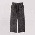 Nmberz The Ground premium washed dark grey streetwear sweatpants